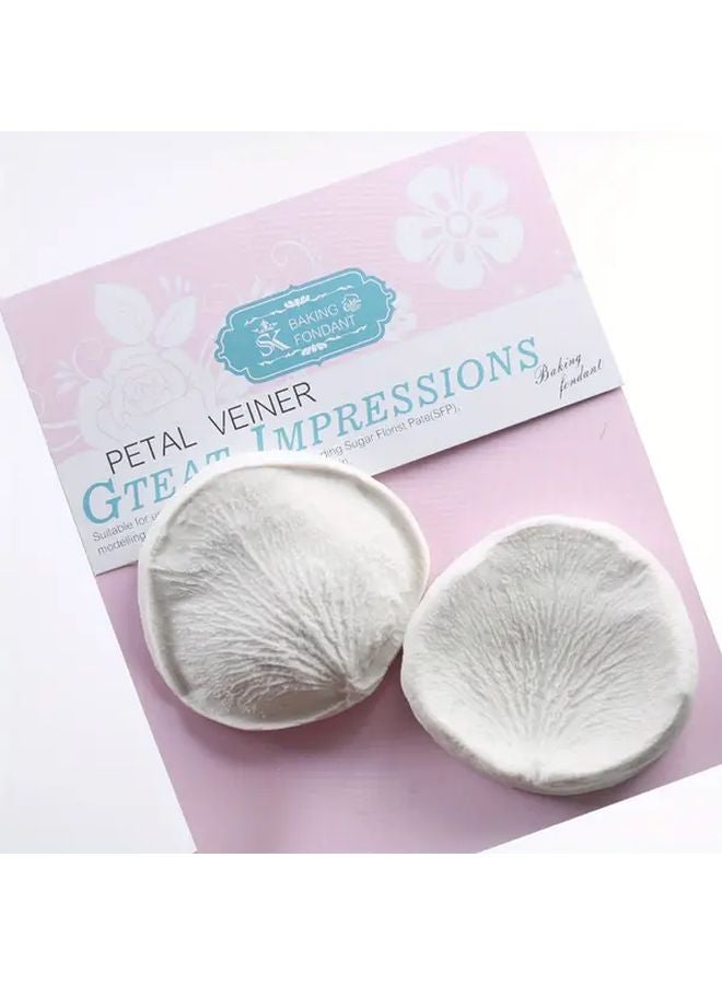 Silicone Rose Petal Veiner Mold Set For Meridian Simulation And Cake Decorating - Image 3